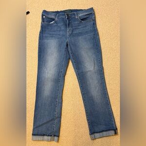 LRL Ralph Lauren Jeans Co Womens Size 12 Blue Denim Classic Straight Jeans